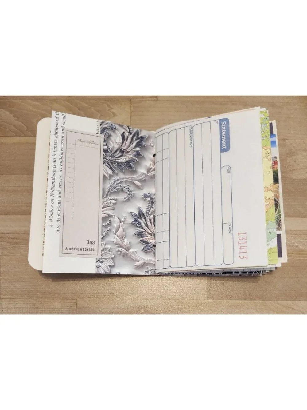 Junk Journal Handmade 84 pages